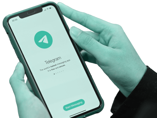 Phone with Telegram